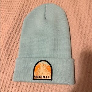 Merrell Sky Blue Knit Beanie